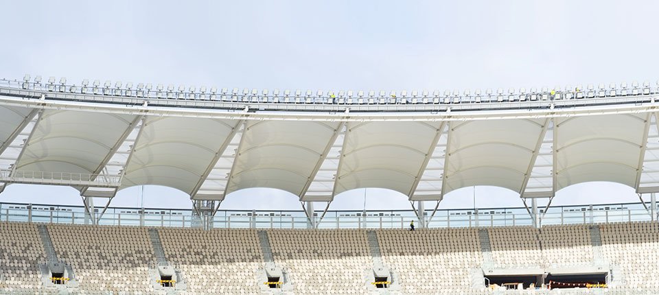 …this 60,000 seat, world-class, multi-purpose Stadium will host a variety of sports and entertainment events…“