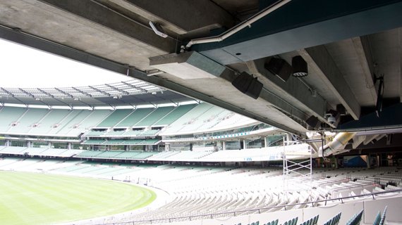 “The first of these features is flexibility. At the MCG Avac were able to route the drainage lines around obstacles with ease.... Vacuum can pull water uphill