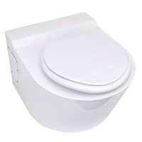 BARIATRIC WC - ENVIROGLAZE WHITE